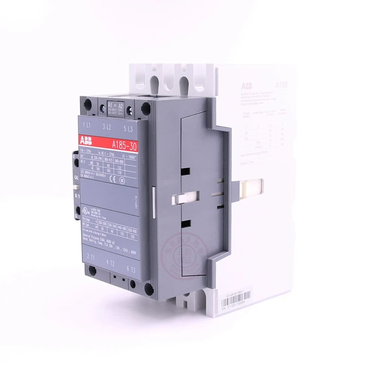 ABB 접촉기 상세 정보 A185-30-11-80 x 220-230V 50Hz/230-240V 60Hz ID1SFL491001R8011