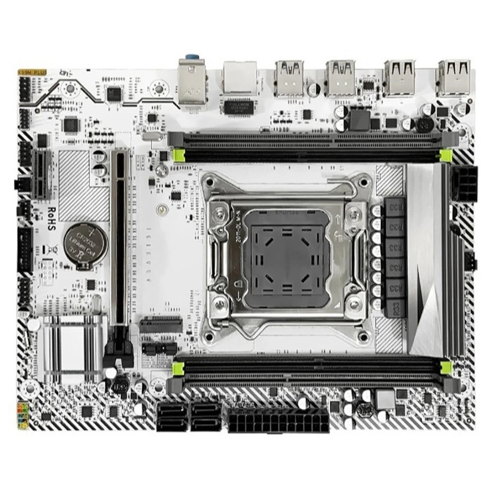 JINGYUE X99M-PLUS D4 PCI-E 3.0 마이크로 데스크탑 마더보드 X99 DDR3 128GB LGA 2011-V3