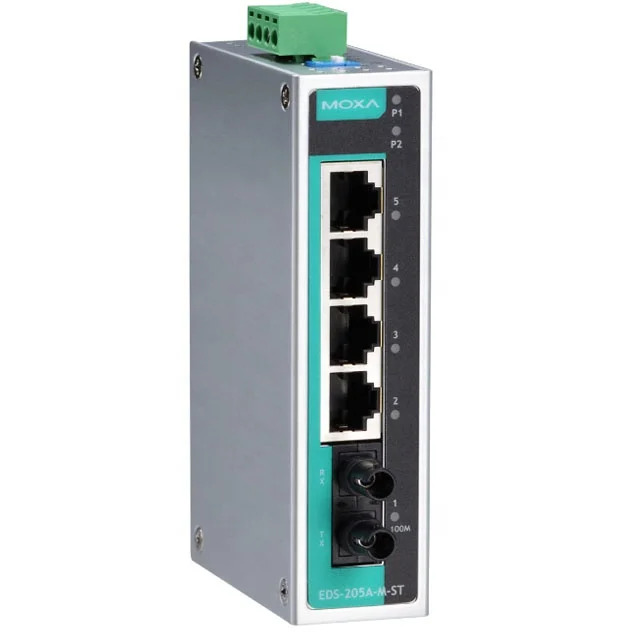 MOXA 비 산업이더넷 스위치 EDS-205A 5 포트