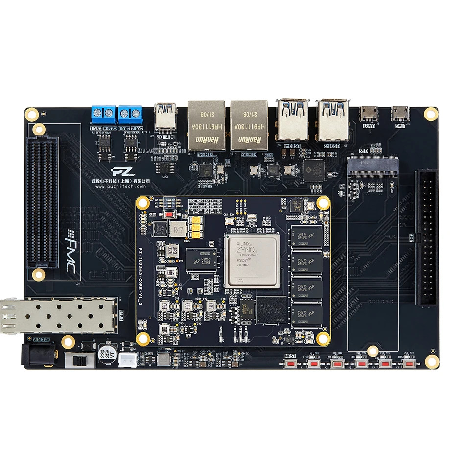 단일 보드 컴퓨터 Puzhi PZ-ZU5EV-FL-KFB 평가 키트 Xilinx ZYNQ UltraScale  fpga 익스텐션