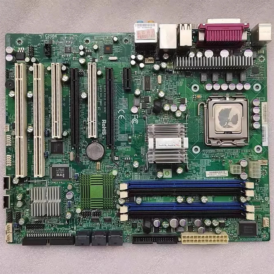 슈퍼마이크로 C2SBX REV.2.02 LGA775 워크스테이션 마더보드