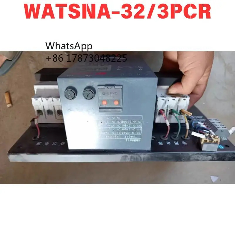 리퍼 WATSNA-32/3PCR 슈나이더 듀얼 파워 4P 32A 컨트롤러 기능 OK