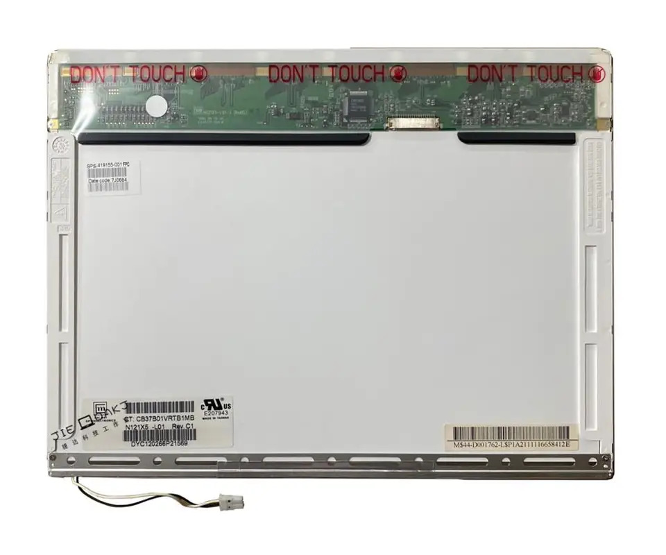 노트북 N121X5-L04 / 03/06 LTN121XJ-L07 HT121X01 43 전면 스크린 LCD 화면