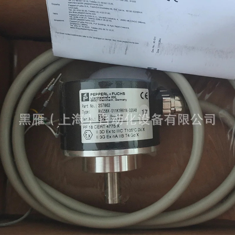 Pepperl Fuchs 인코더 RVI58X-011K1R61N-02048 독일 P F 방폭형 포장