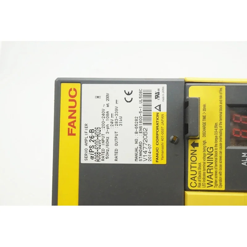 A06B-6200-H026 CNC 컨트롤러FANUC 서보 aiPS 26-B