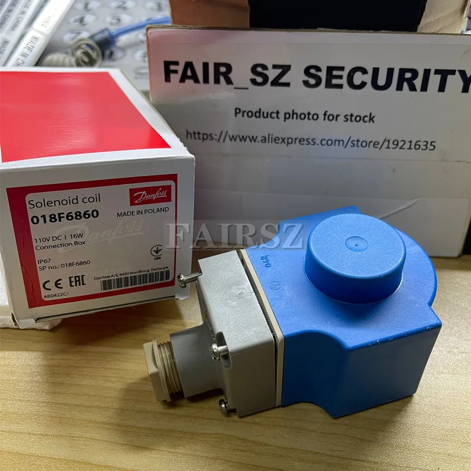 솔레노이드 밸브 코일 018F6860 110V DC