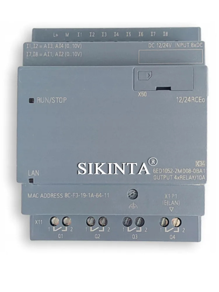 12/24RCE PLC 모듈 6ED1052-2MD08-0BA1 완전히 리퍼