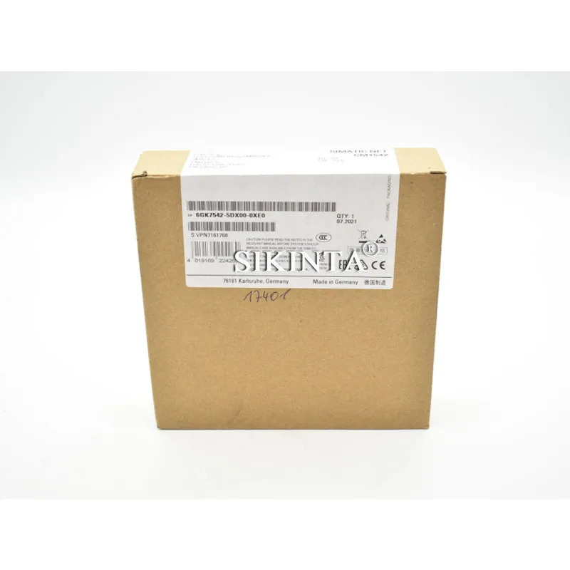 S7-1500 CM PTP 통신 프로세서 6ES7541-1AB00-0AB0 6GK7542-5DX00-0XE0 6GK7542-5FX00-0XE0 PLC 모듈 완전 리퍼