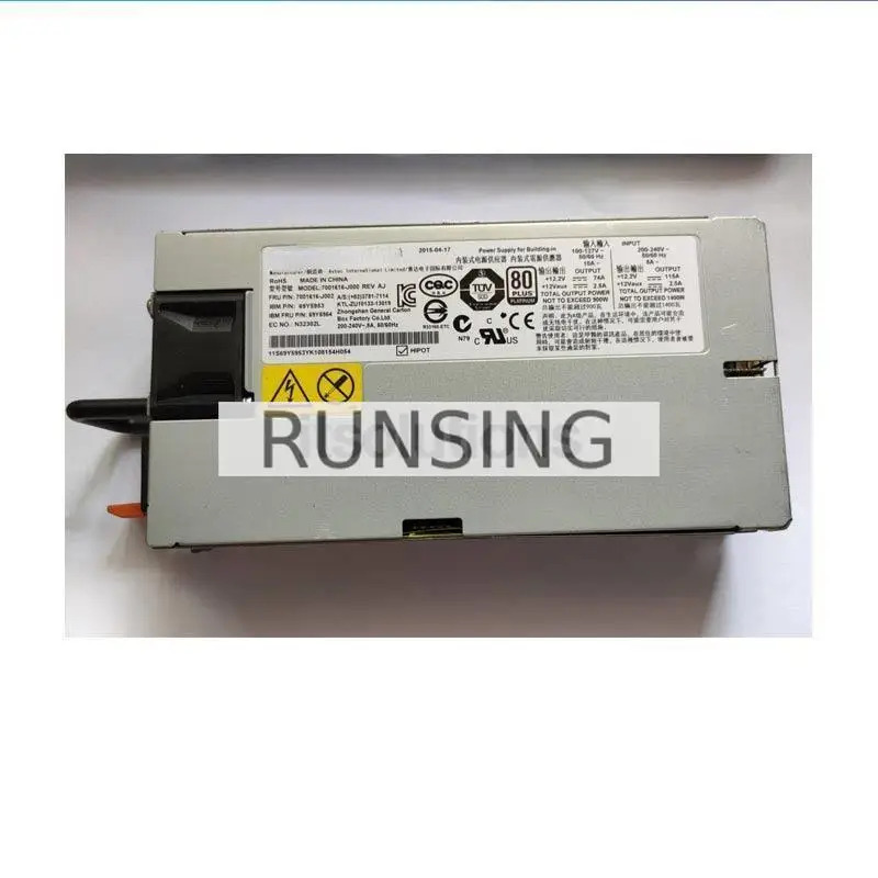 전원공급장치 리퍼 IBM X3750 M4 X3850 X3950X6 69Y5954 69Y5953 1400W