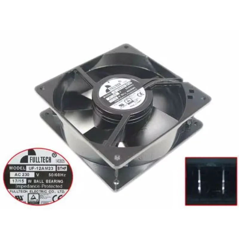 FULLTECH UF-12AM23 BTHF 서버 냉각팬 AC 230V 17W mm