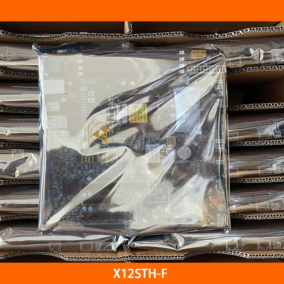 X12STH-F Supermicro LGA-1200 M- 128GB DDR4-3200MHz C256 8XSATA 3 서버 마더보드