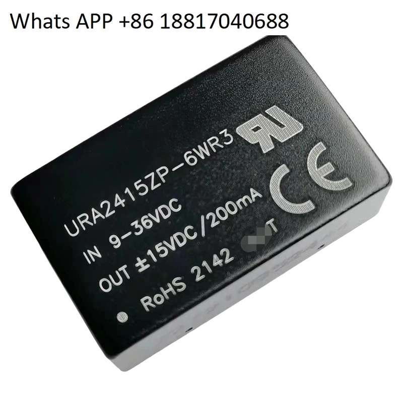 URA2405ZP-6WR3/2409/2412/2415/2424 DC-DC 모듈 9-36V 입력 전원공급장치