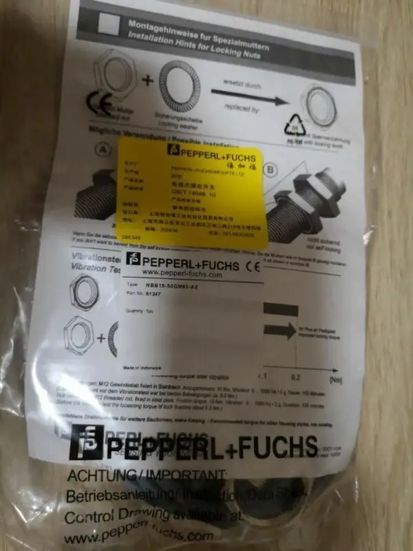 PEPPERL FUCHS NBB15-30GM호환60-A2 센서 신 1PC