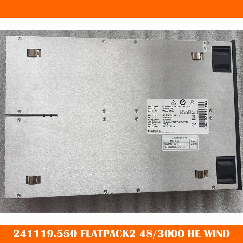 Eltek 전원공급장치 모듈 FLATPACK2 48/3000 HE WIND 241119.550
