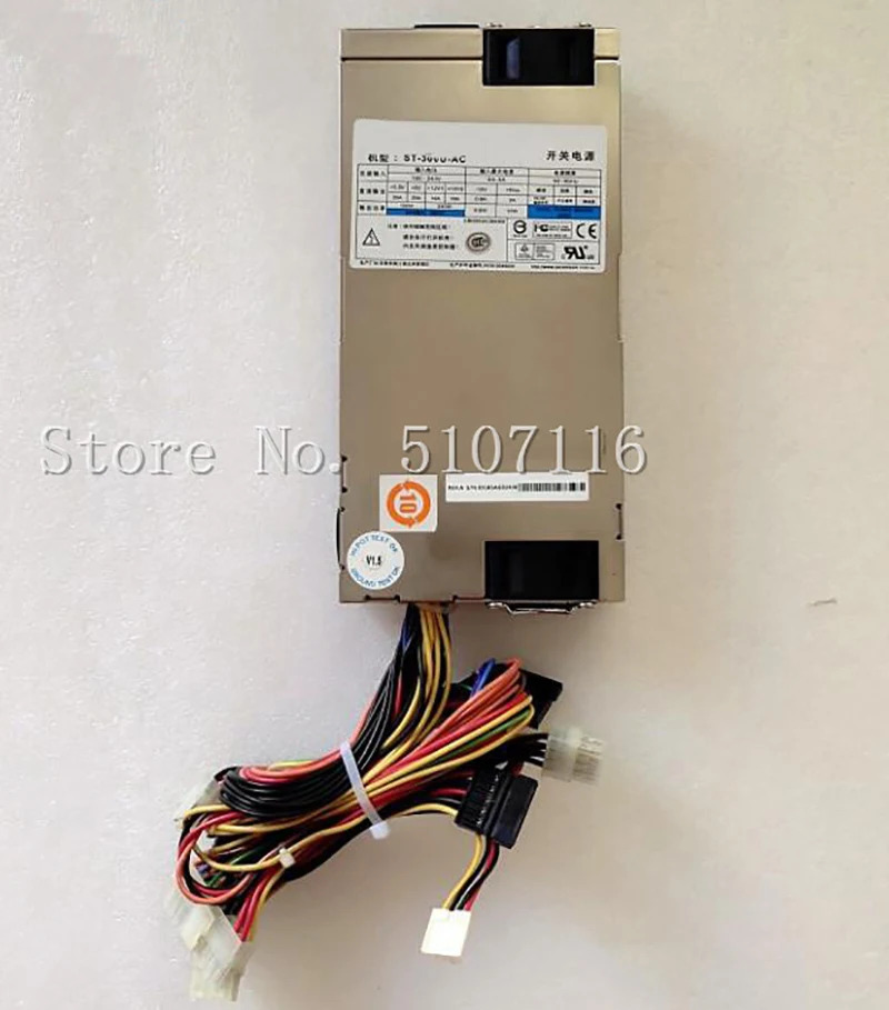 ST-300U-AC 오리지널 서버 전원공급장치 전 완전 리퍼 1U 300W