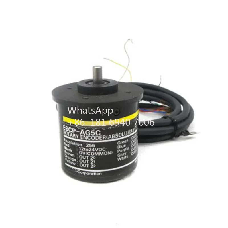 E6CP 시리즈 로터리 엔코더 E6CP-AG5C E6CP-AG5C-C 256P/R 원본