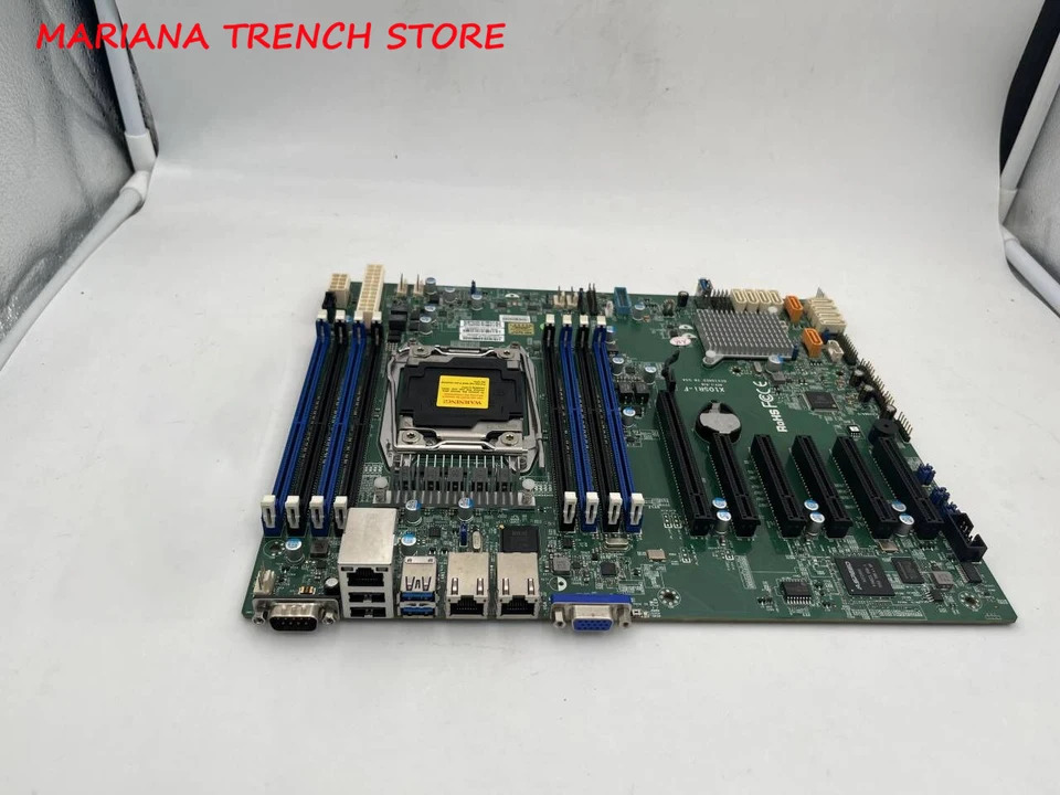 슈퍼마이크로 고성능 마더보드X10SRi-F LGA2011 E5-1600/2600 V3/V4 패밀리 DDR4 ECC i350-AM2 듀얼 포트 GbE LAN