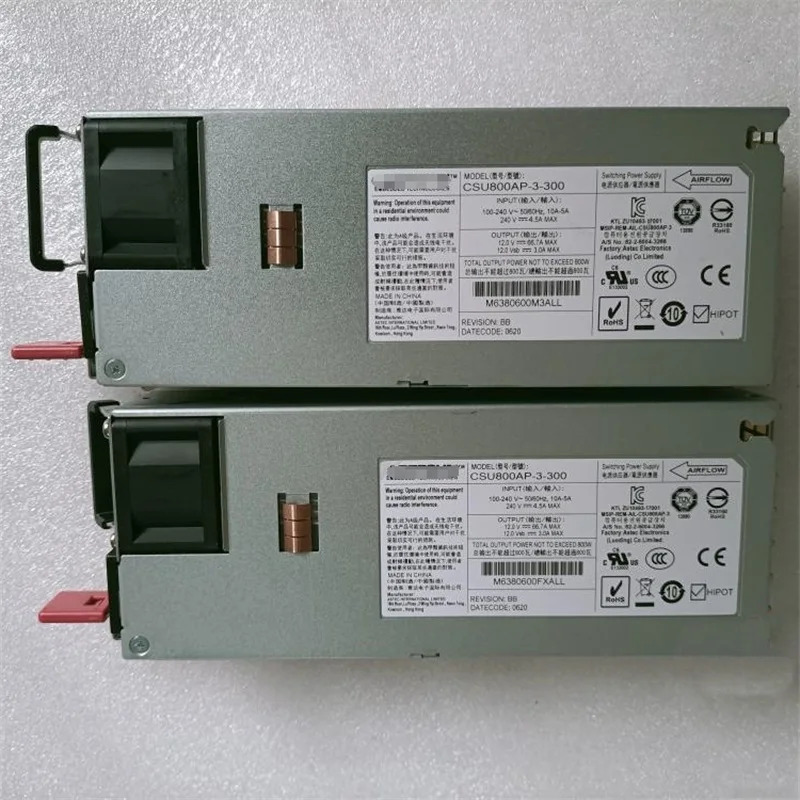 ARTESYN 스위치CSU800AP-3-300 모듈 전원공급장치 RG-PA800I-F 800W