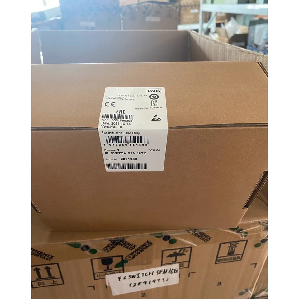 산업이더넷 스위치 새 2891933 FL SFN 16TX TP RJ45 12VDC..48VDC 미세
