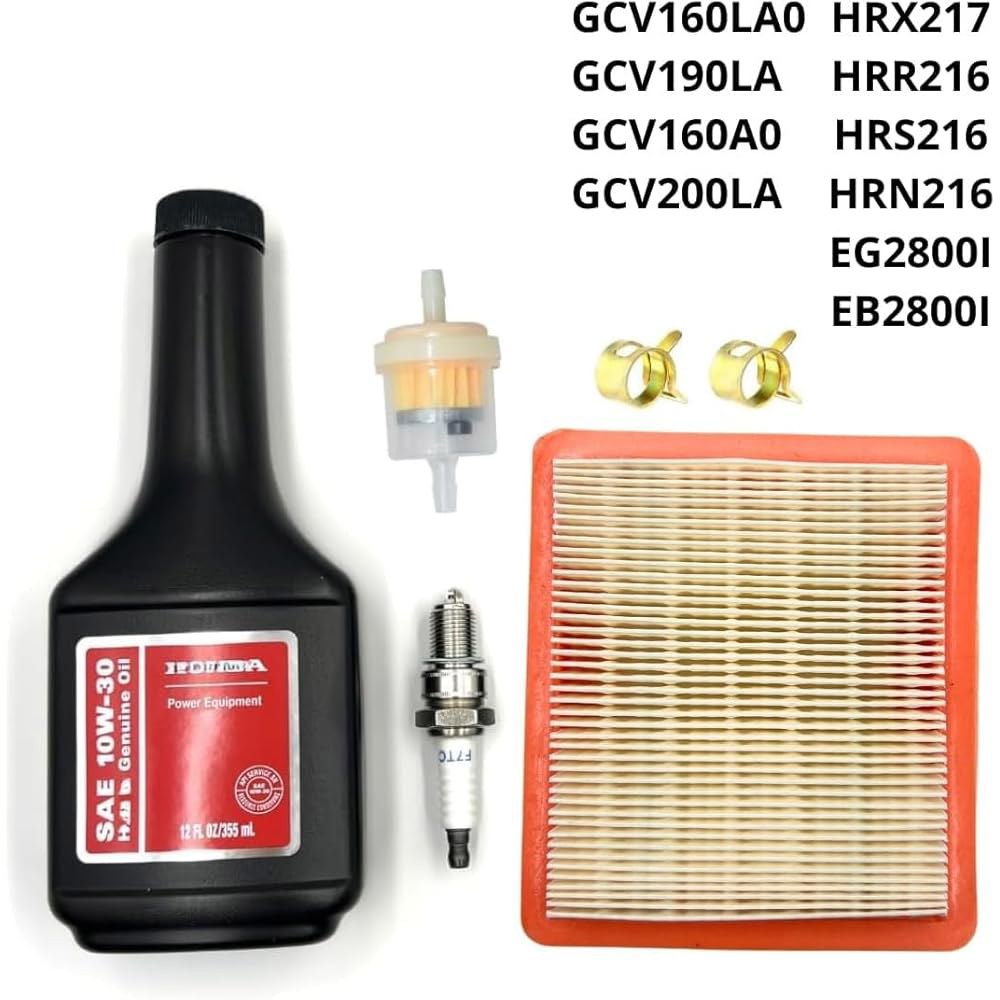 GCV160LAO GCV170 GCV190LA GCV200LA GC190LA GC160 HRX217K2 키트 잔디 HRX216 TER HRS216 교체 튜닝 필터 연료 깎는 기계 - 상세 이미지 2