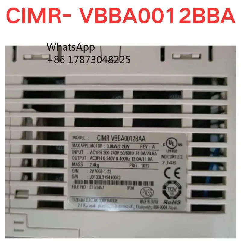오리지널 CIMR- VBBA0010BBA /CIMR- 주파수 변환기