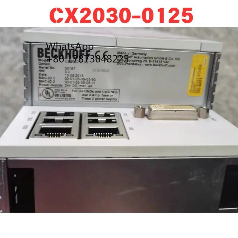리퍼 CX2030-0125 PLC 컨트롤러 기능 OK