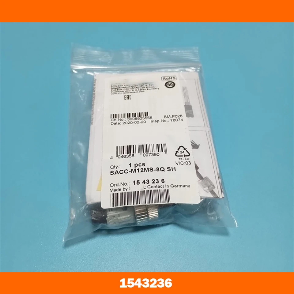 피닉스 SACC-M12MS-8Q SH-데이터 커넥터 1543236