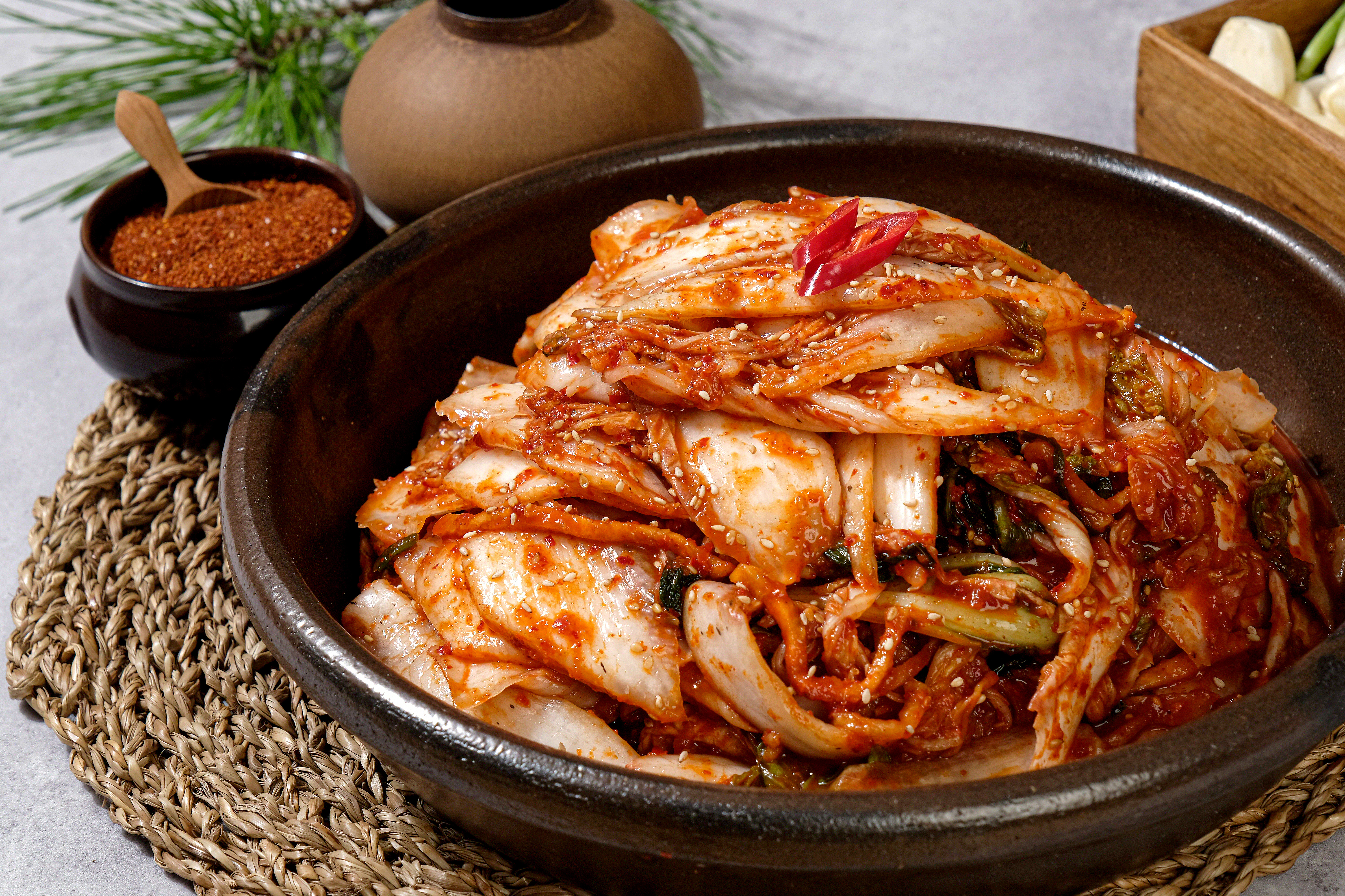 [리필팩/썰은배추김치] 김채소 전라도 배추 김치 / 국내산 김장 포기 국산 호텔김치 800g, 1개 - 상품 이미지
