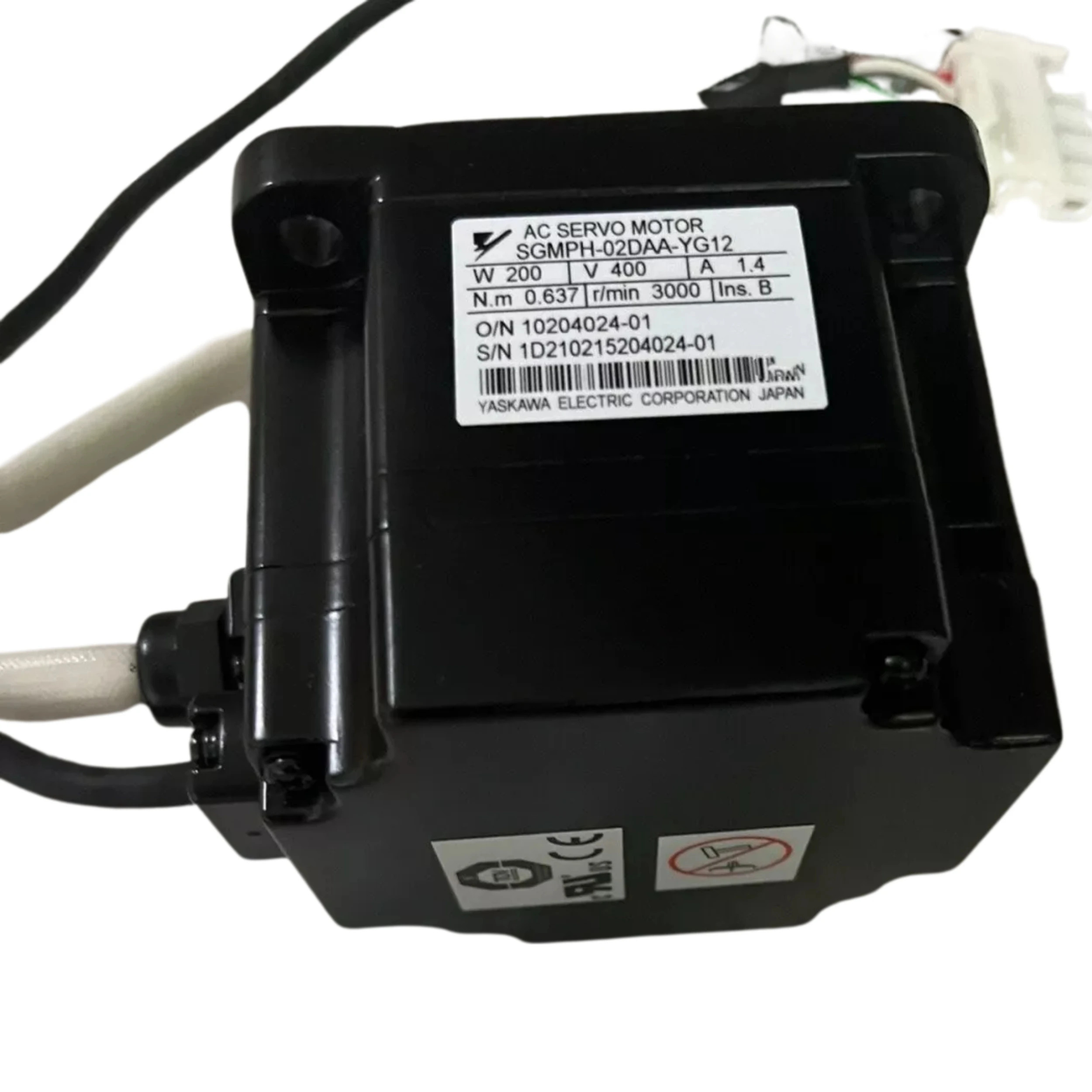 Yaskawa 서보모터 신형 SGM호환PH-O2DAA-YG12 신속