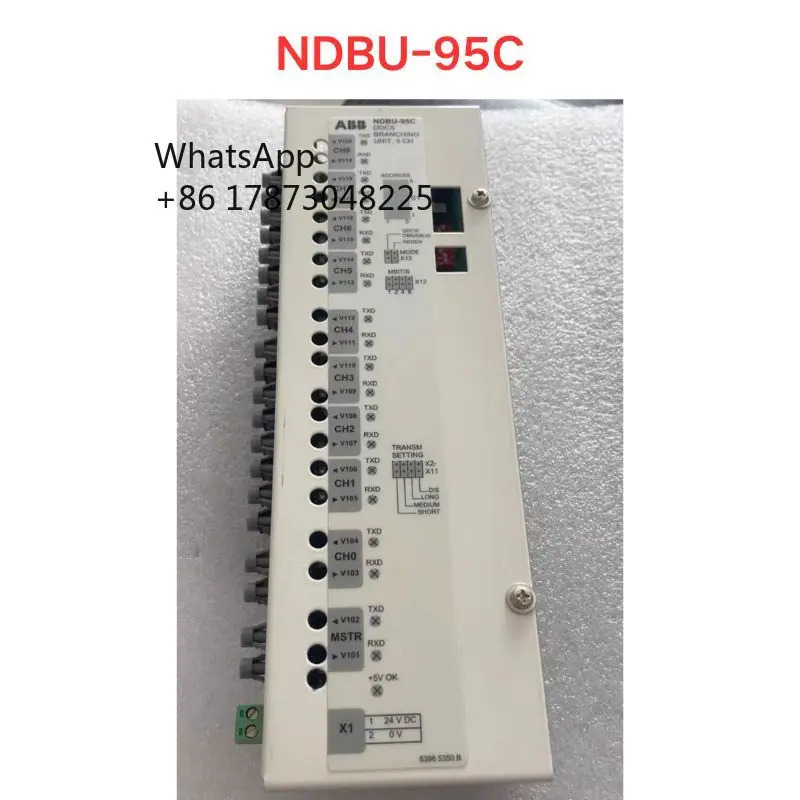 리퍼 NDBU-95C ABB 주파수 변환기 광섬유 분배기 기능 OK