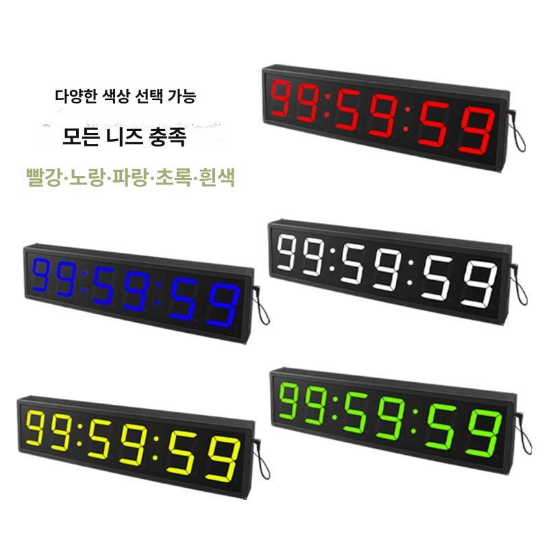무선 벽걸이시계 거실 사무실 건전지 달력 온도 모던 벽걸이전자시계 대형전자시계 - 상세 이미지 4