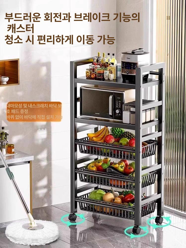 철제 메탈선반 앵글 수납 랙 팬트리선반 조절 튼튼 독립형 정리 - 상세 이미지 5