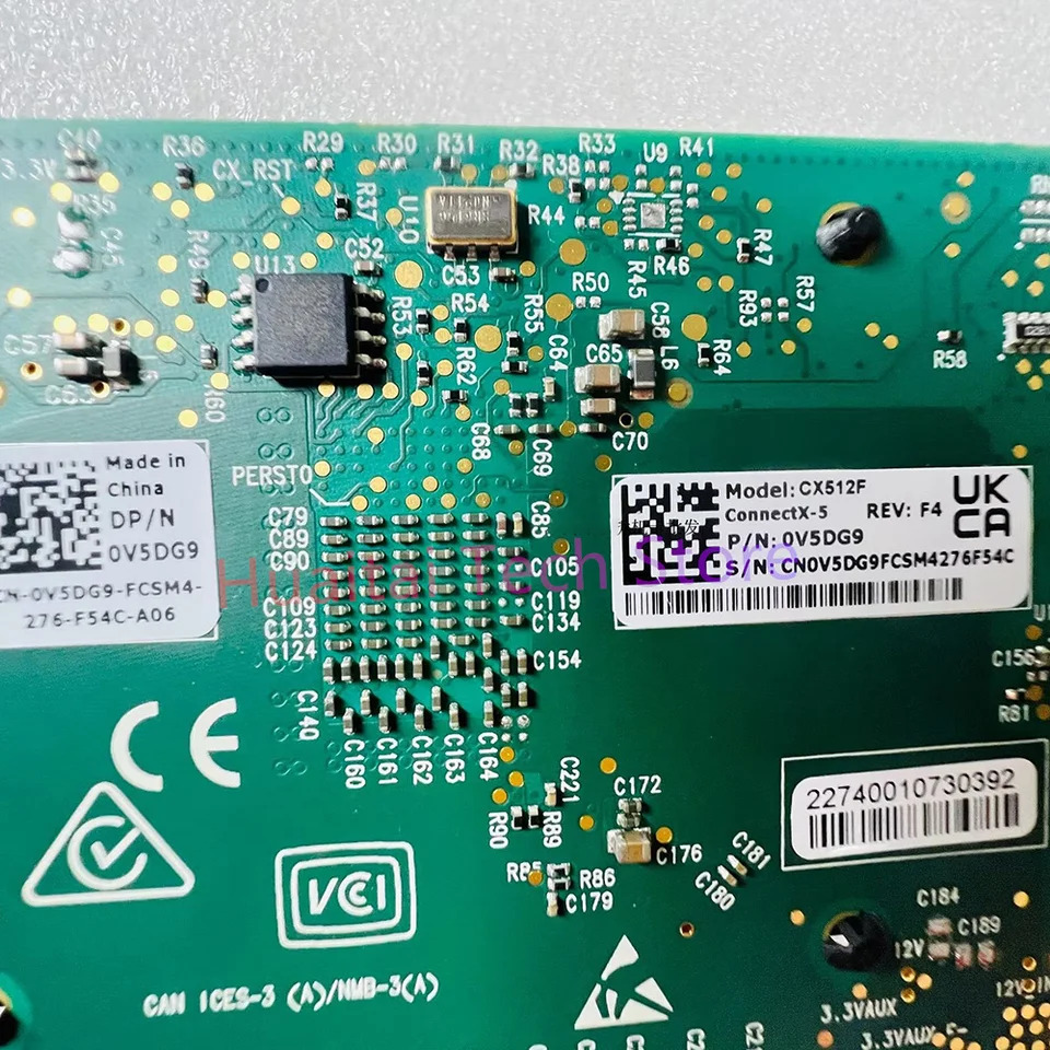 Dell듀얼 포트 NIC 0V5DG9 MCX512F-ACAT MCX4121A 10G 25G 보다 우수성능
