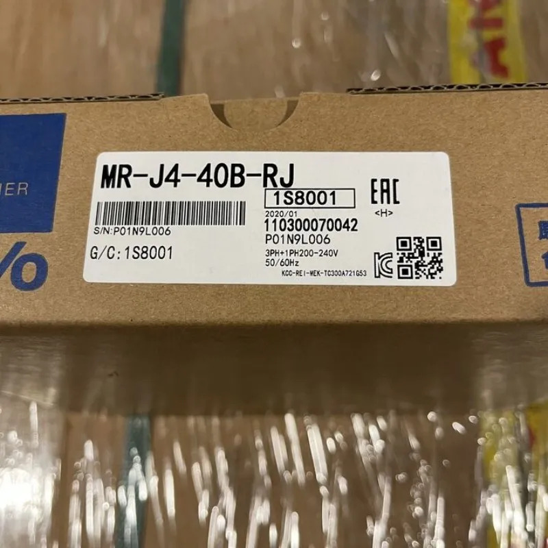 MR-J4-40B-RJ 서보 드라이브 신