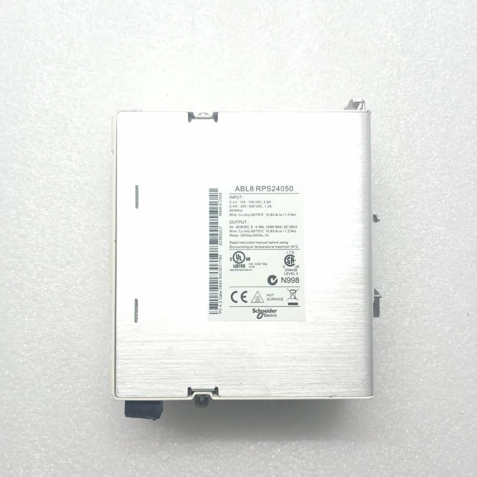 슈나이더 범레일 스위칭 전원공급장치 ABL8RPS24050 24V 5A 120W