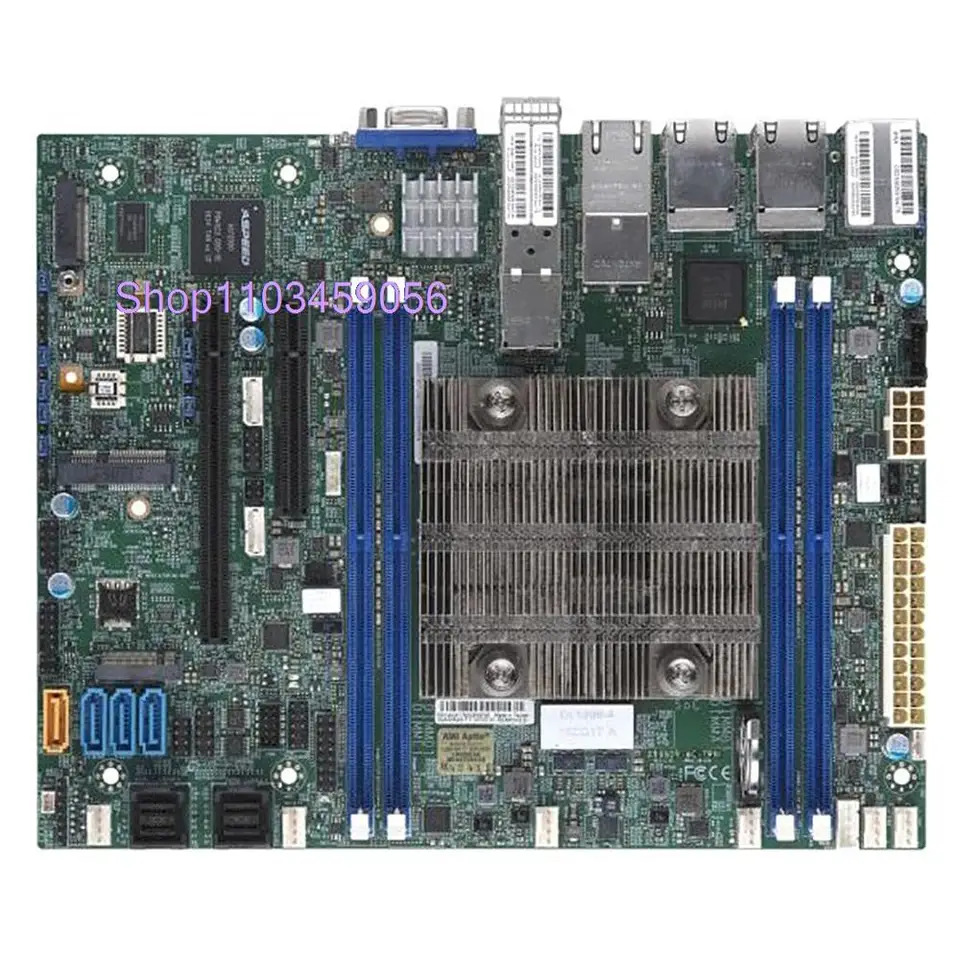 슈퍼마이크로 마더보드 X11SDV-4C-TP8F 제온 프로세서 D-2123IT DDR4-213Hz 플렉스 4 x SATA3 포트 신