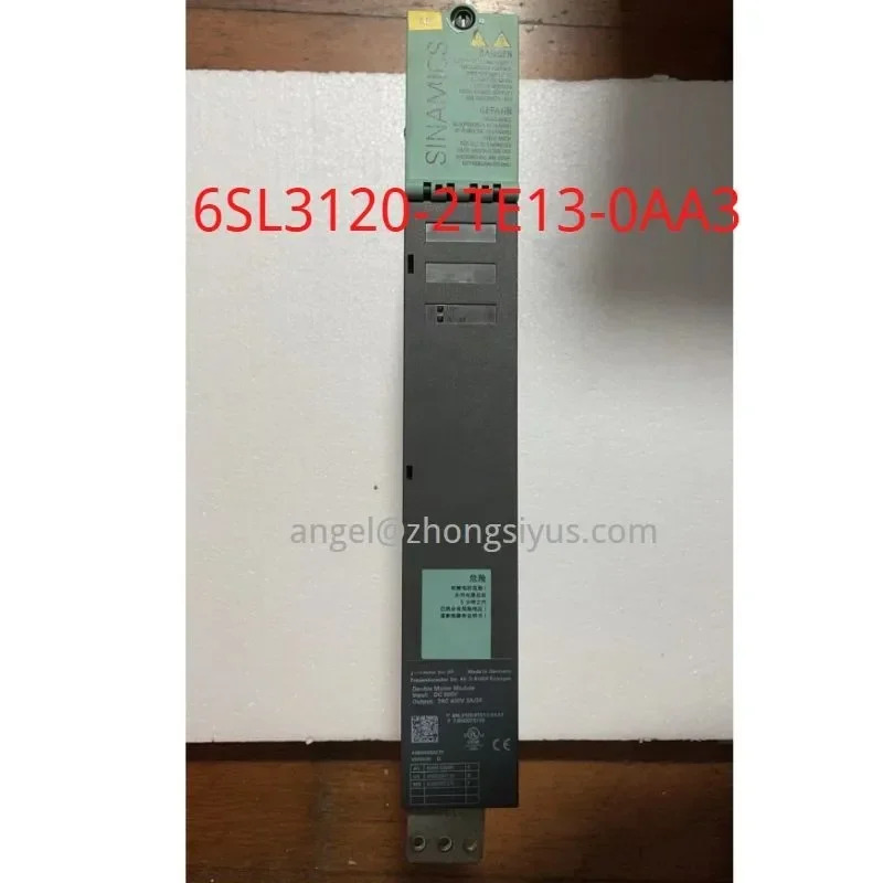 SINCS S120 더블 모터 모듈 정상 기능 6SL3120-2TE13-0AA3 3 A A상태 6SL3120 2TE13 0AA3