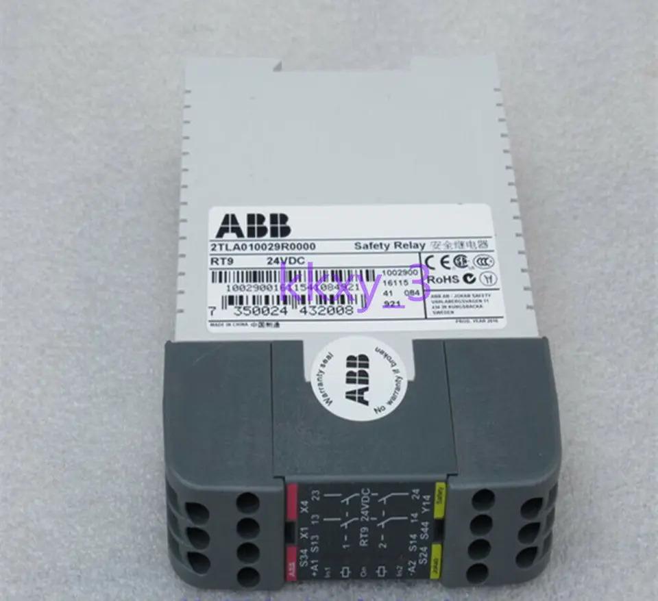 ABB 안전 릴레이 2TLA010029R0000 RT9 신