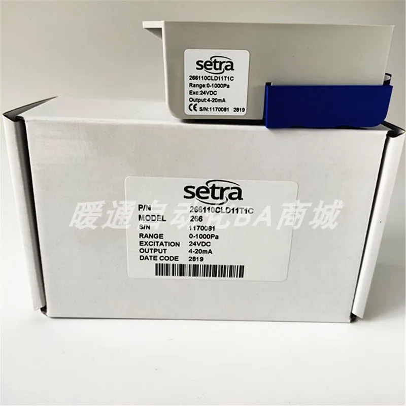 SETRA266110CLD11T1C 마이크로 차압 트랜스미터 266110CLDACT1C 센서