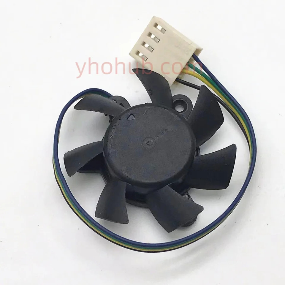 파워 로직 PLA04710S12HH DC 12V 0.18A 직경 C.T.C 프레임리스 냉각팬 4 와이어 서버 36mm 26mm