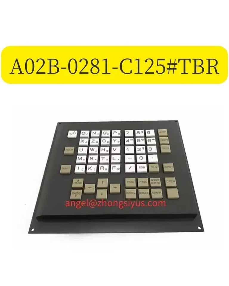 A02B-0281-C125 TBR 리퍼 키패드 시운전 디스플레이 패널