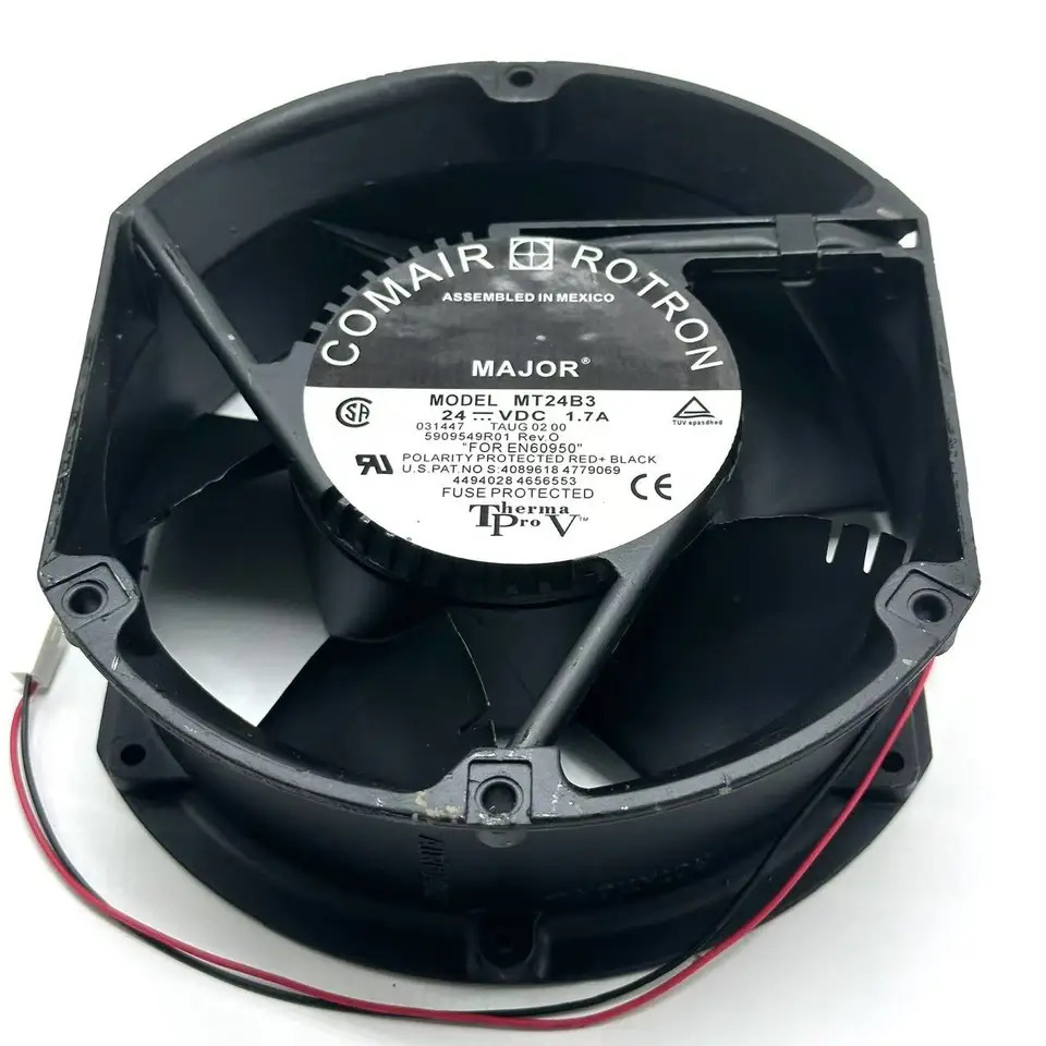 Comair Rotron 2 와이어 서버 냉각팬 MT24B3 DC 24V 1.7A mm