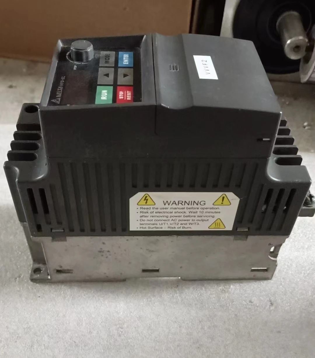 VFD004EL43A 리퍼 서보 드라이브 0.4kW/0.5hp호환 기능 작동 OK