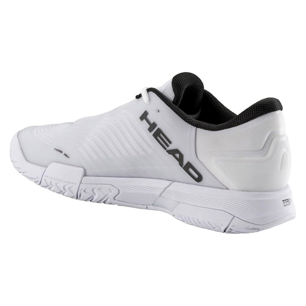 HEAD Revolt Pro 4.5 남성용 테니스화, 화이트/블랙. White/Black 5.5 - 상세 이미지 3