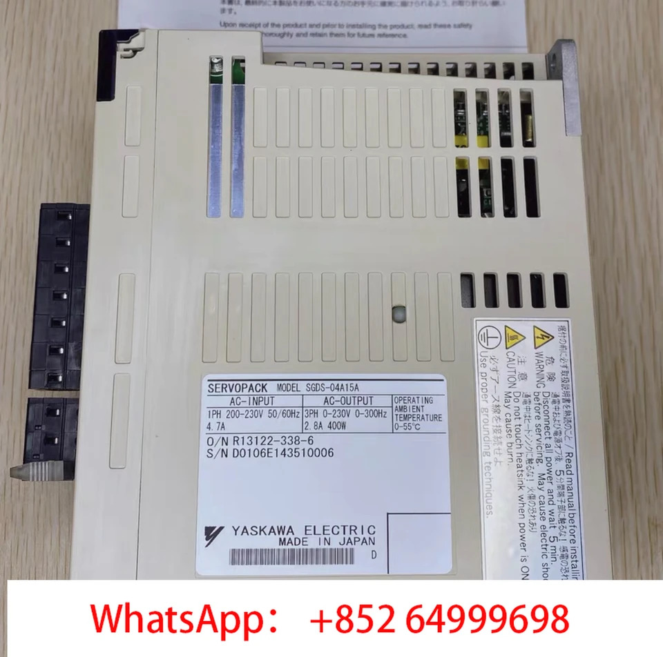 서보 드라이브 SGDS-04A15A 400W 신