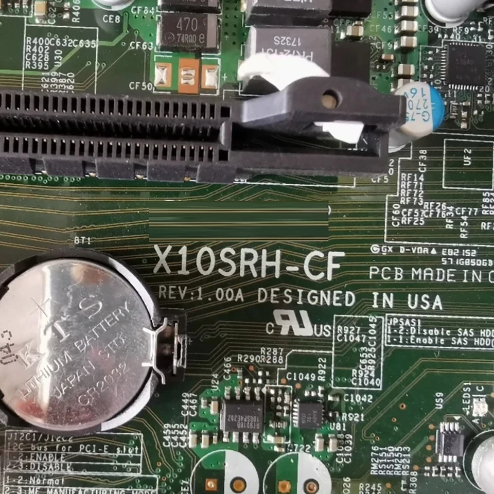 슈퍼마이크로 서버 마더보드LGA2011 DDR4 지지대 E5-1600 2600 V3 V4 X10SRH-CF