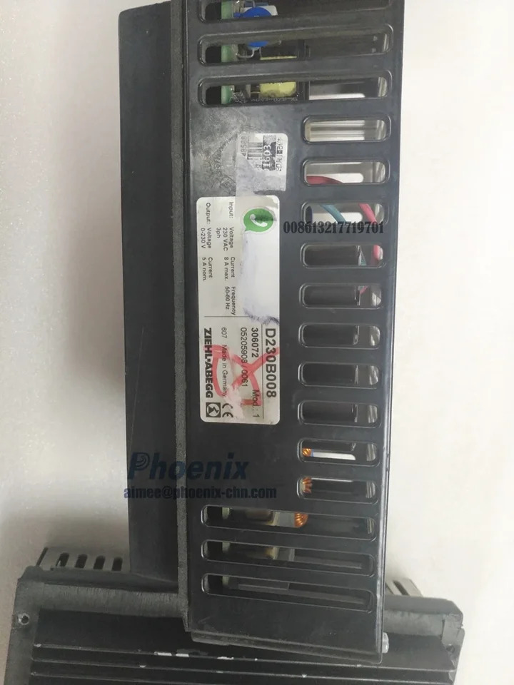오리지널 ZIEHL-ABEGG ECdrive D400B001 DE0404648 D230B008 드라이브 KBA 오프셋 인쇄기계 부품 예비 D230B00