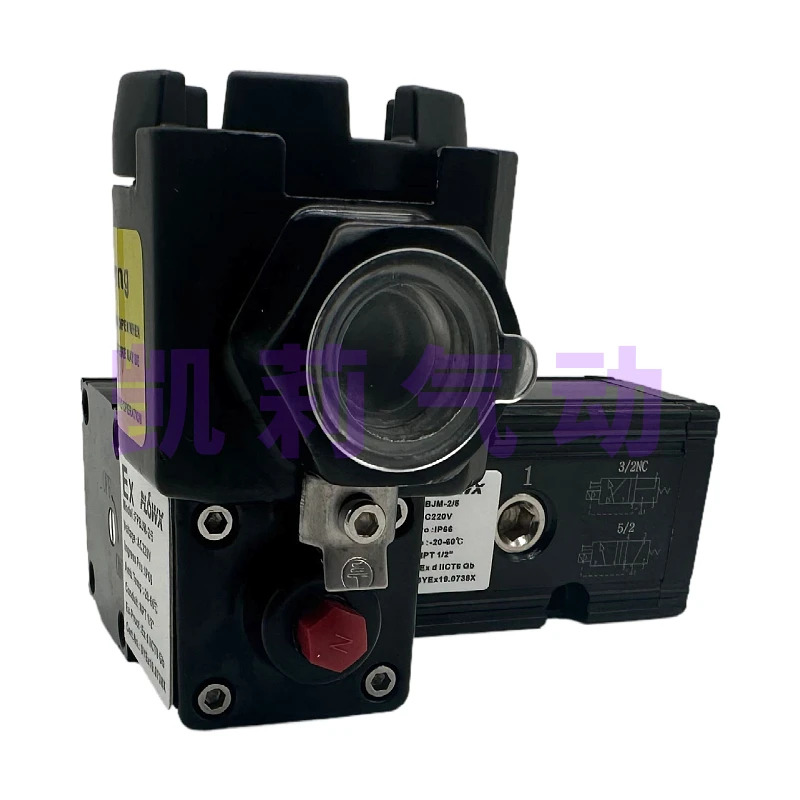 공압 방폭 솔레노이드 밸브 전제어 방향 FPBJM-2/5 EX AC220V DC24V