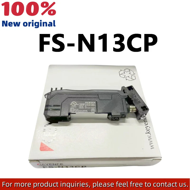 오리지널 FS-N13CP M8 인터페이스 디지털 광섬유 증폭기 센서