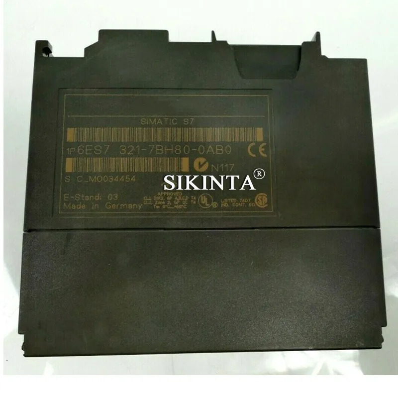 S7-300 SM321 PLC 디지털 입력모듈 6ES7 321-7BH00-0AB0 321-7BH80-0AB0 완전히 리퍼